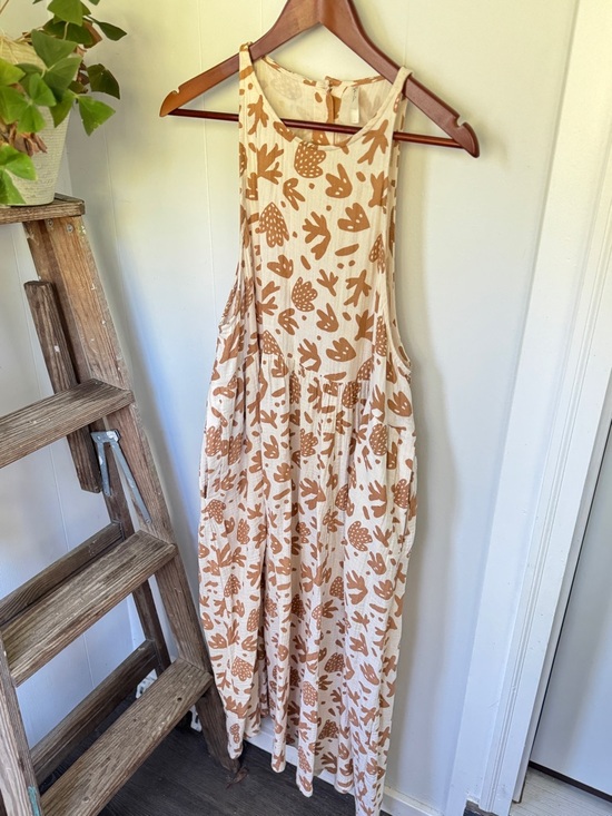 Rylee + Cru Dresses & Skirts - ✨Rylee + Cru Abstract Print Maxi Dress L Boho Pockets